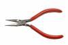 Long Chain Nose Pliers <br> Full-Sized 5-1/4 Length <br> .8mm Tips Long Serrated Jaws <br> Germany